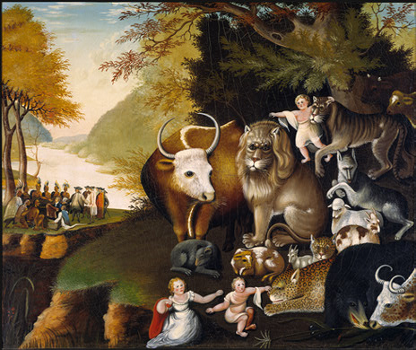 Peaceable Kingdom (1834) - Edward Hicks