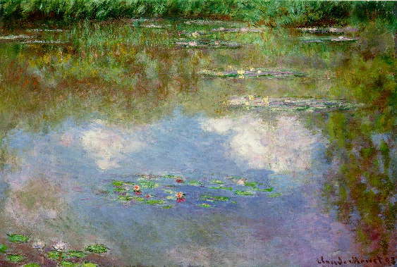 Water Lilies (The Clouds) (1903) - Claude Monet