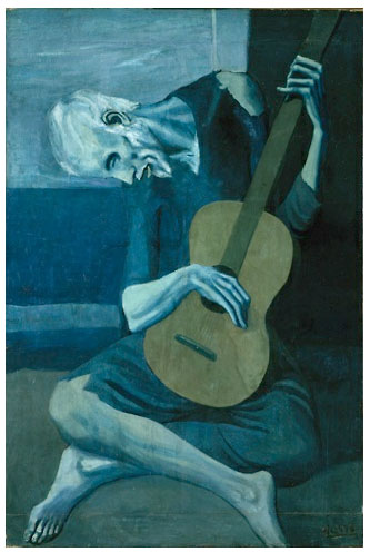 The Old Guitarist (1903) - Pablo Picasso